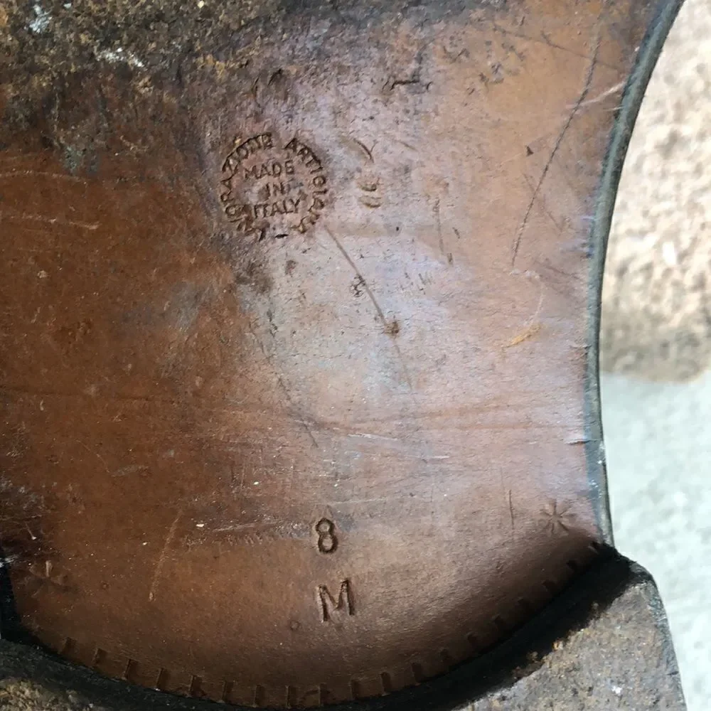 A. Testoni  cap toe oxford’s